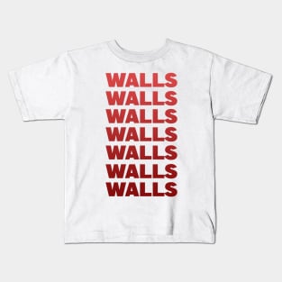 Walls red Kids T-Shirt